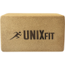 Блок для йоги и фитнеса UNIX FIT пробковый 22.5 х 15 х 7.5 см, 1 шт YBU200GCR