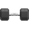 Гантель гексагональная UNIX FIT обрезиненная 15 кг, 2 шт. DBHEX15x2